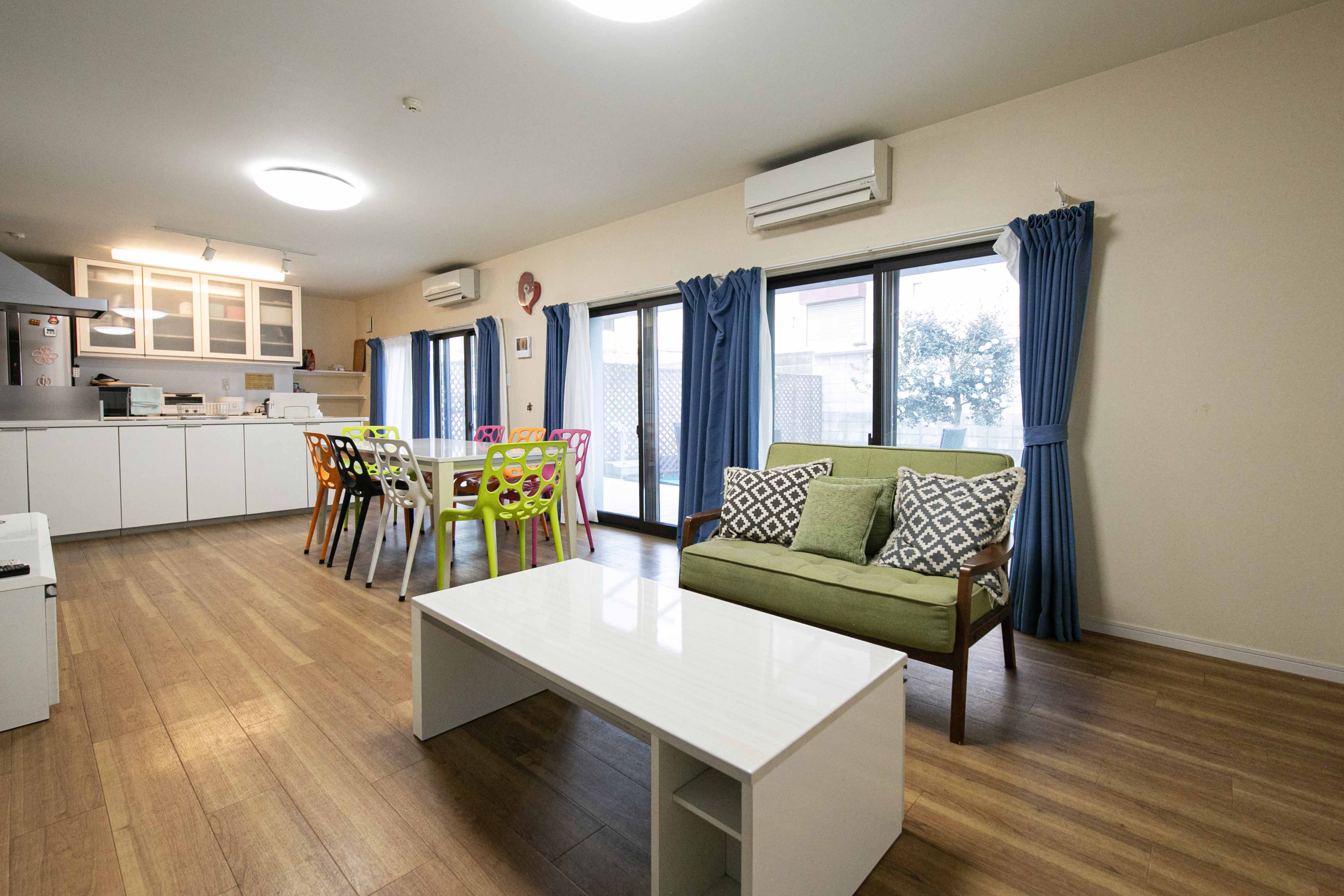 HOUSE-ZOO所沢の20帖LDK全景 ペットと仲間と支え合う暮らし